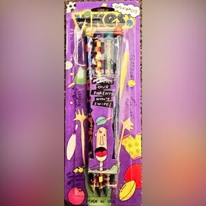 Vintage Yikes Goofball Pencils & Erasers by Berol